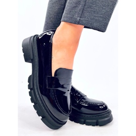 Gladieu Mocasines charol negro 5
