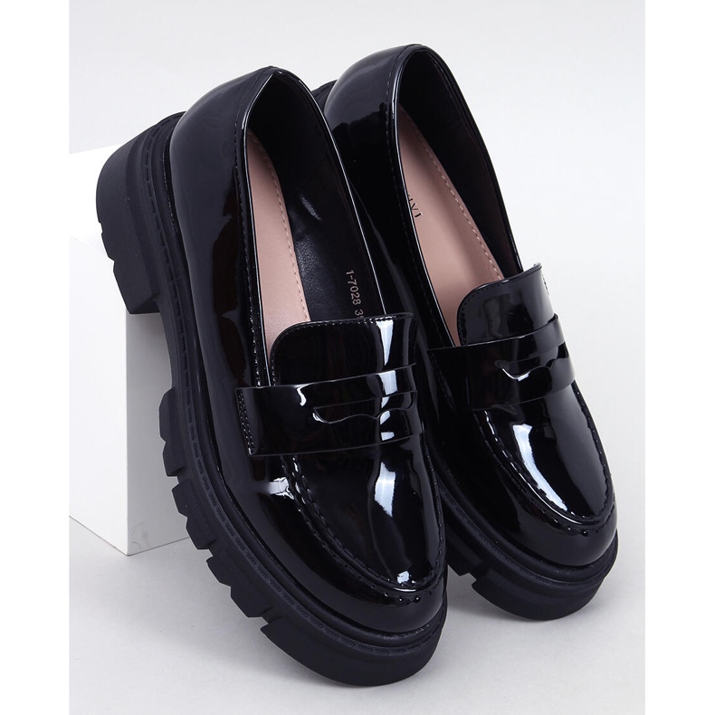 Gladieu Mocasines charol negro 1 Gladieu Mocasines charol negro 1