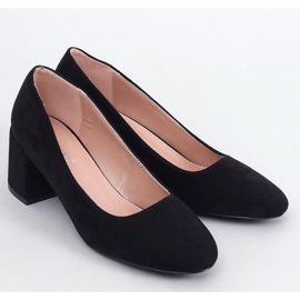 Fredette Zapatos de tacón cómodos negros 1