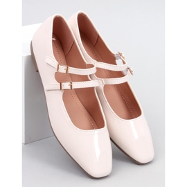 Mercedita Charol Liths Bailarina Beige 1 Mercedita Charol Liths Bailarina Beige 1
