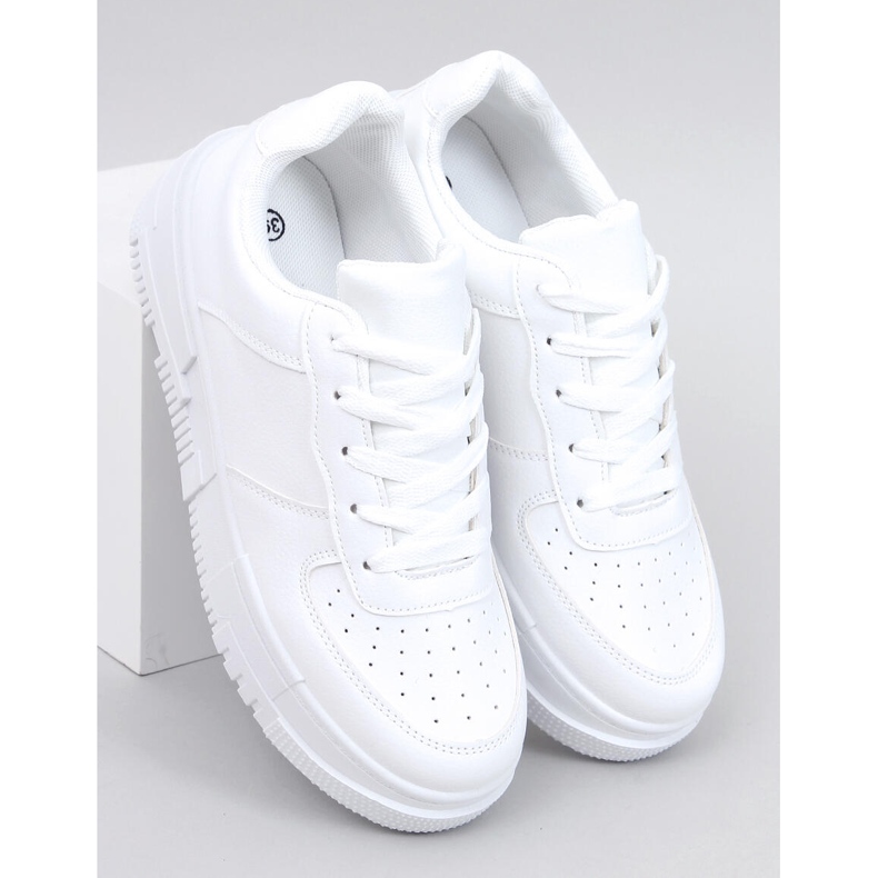 Zapatillas Clemons Allwhite de mujer blanco 1