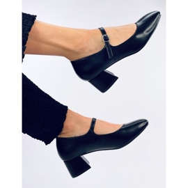 Mary Jane Kelsey Zapatos de tacón alto negros 5