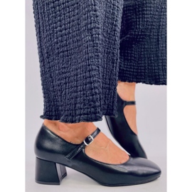 Mary Jane Kelsey Zapatos de tacón alto negros 2