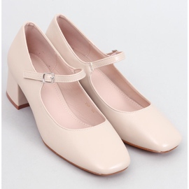 Mary Jane Kelsey Tacones beige 1