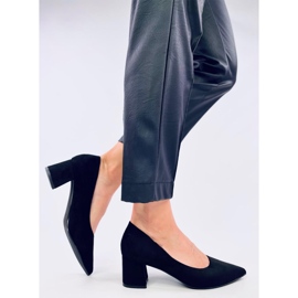 Zapatos de tacón bajo Farrin Black negro 5