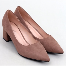 Zapatos de tacón bajo Farrin Khaki marrón 1