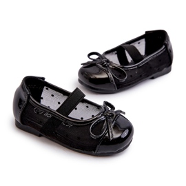 Bailarinas infantiles con lazo, Negro Jellema 1 Bailarinas infantiles con lazo, Negro Jellema 1