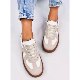 Zapatillas Critten Gold de mujer beige 4