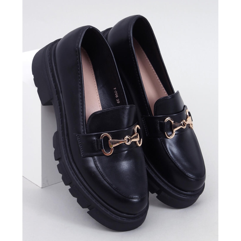 Mocasines de suela alta Kyress Black negro 1