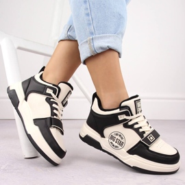 Deportivas aislantes blancas y negras Big Star OO274A158 negro 5