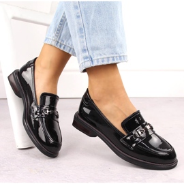 Zapatos de mujer en charol negro Filippo DP6306/24 4