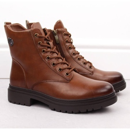 Botas de montaña con aislamiento para mujer marrón Potocki 12203 2