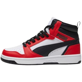 Puma Rebound V6 Zapatillas medias 393831 03 blanco 4