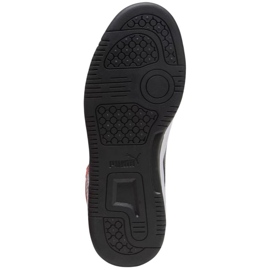 Puma Rebound V6 Zapatillas medias 393831 03 blanco 5
