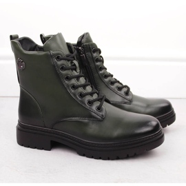 Botas de montaña con aislamiento para mujer, verde Potocki 12203 2 Botas de montaña con aislamiento para mujer, verde Potocki 12203 2