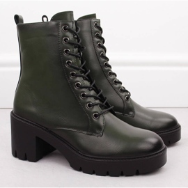 Botas aislantes de mujer, verde Vinceza 58329 2
