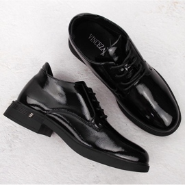 Botines mujer charol negro Vinceza 58413 3