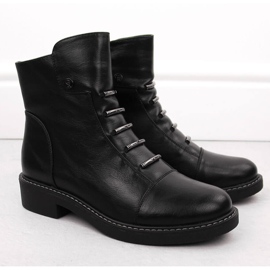Botines aislantes de mujer negros Jezzi ASA252-5 2