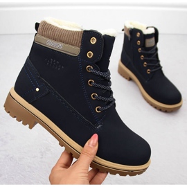 Botas de mujer azul marino Potocki 97301 1 Botas de mujer azul marino Potocki 97301 1