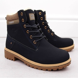 Botas de mujer azul marino Potocki 97301 2 Botas de mujer azul marino Potocki 97301 2