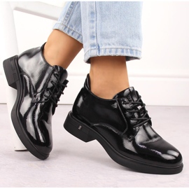 Botines mujer charol negro Vinceza 58413 4