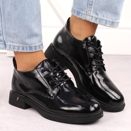 Botines mujer charol negro Vinceza 58413 6