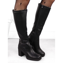 Botas aislantes mujer negras Sergio Leone KZ257 negro 4