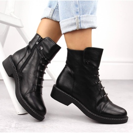 Botines aislantes de mujer negros Jezzi ASA252-5 4