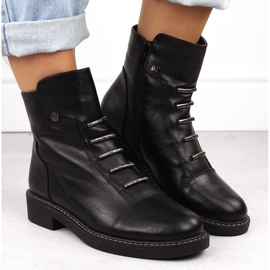 Botines aislantes de mujer negros Jezzi ASA252-5 6