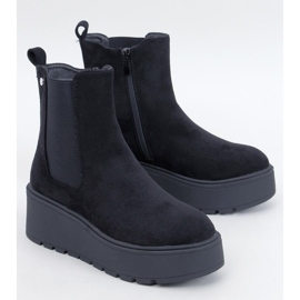 Botas Chelsea con plataforma Ronda negra negro 1