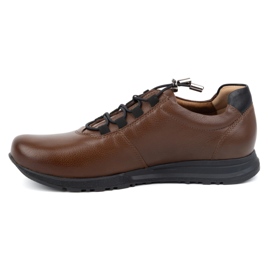 Zapatos hombre piel KAMPOL 25/74 marrón 1