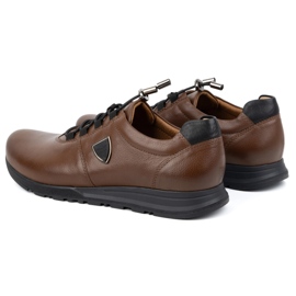 Zapatos hombre piel KAMPOL 25/74 marrón 5