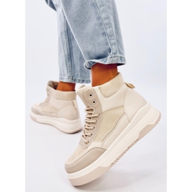 Riess Zapatillas altas beige 3