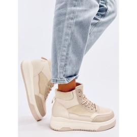 Riess Zapatillas altas beige 2