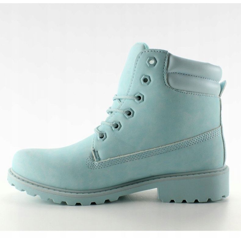 Bloques de madera monocolor azul BL83 Azul 1