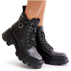 Botas Mujer Piel Natural Aislante Vinceza 41460 Negro 14