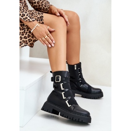 Botas Cálidas De Piel Mujer Big Star OO274A256 Negro 14