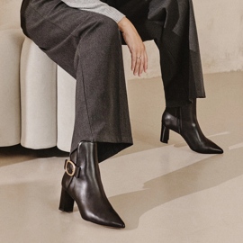 Marco Shoes Botas elegantes negro 2