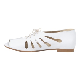 Exquisite Bailarinas mujer piel calada 1444EX Blanco 1
