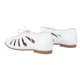 Exquisite Bailarinas mujer piel calada 1444EX Blanco 4
