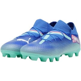 Zapatillas de fútbol Puma Future 7 Pro FG/AG 107924 01 azul 2