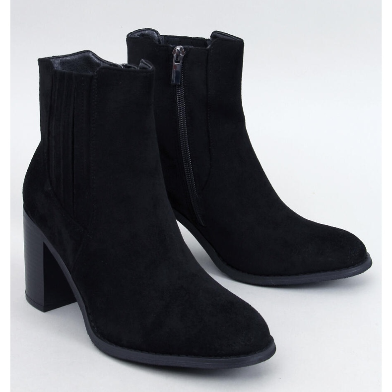 Noriega Botín tacón ante negro 1 Noriega Botín tacón ante negro 1