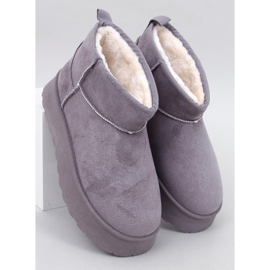 Rodmans Zapatos plataforma cortos grises 1