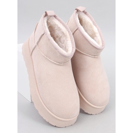Rodmans Zapatos plataforma cortos beige 1