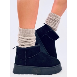 Rodmans Zapatos plataforma cortos negros 3