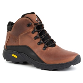 KOMODO Botines hombre invierno piel 903K ladrillo marrón 2