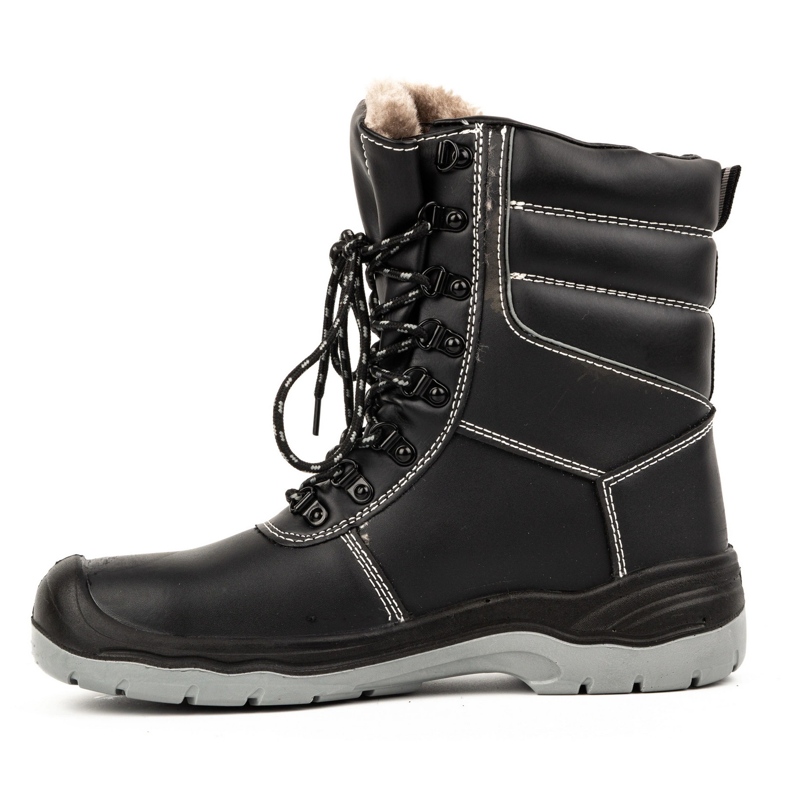 Zapatos de invierno hombre URGENT 113/S3 con puntera negro 1