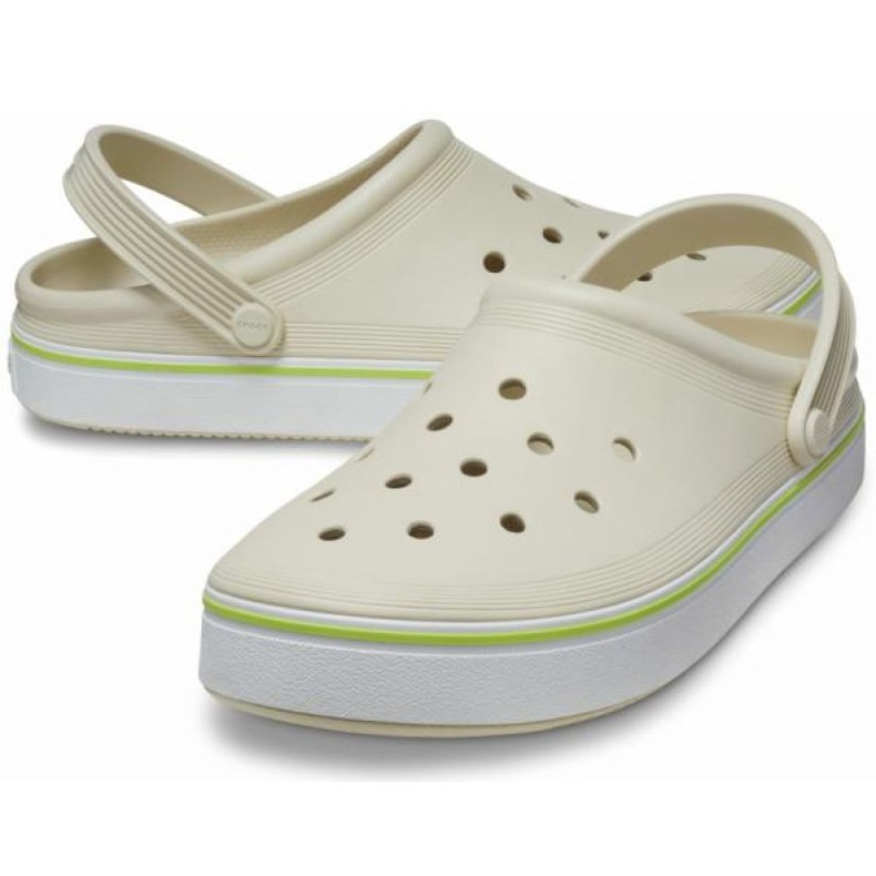 Chanclas Crocs Crocband Of Court 208371-2Y2 beige 1