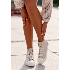 Zapatillas Deportivas de Mujer con Aislamiento en Piel Ecológica Rosa Big Star OO274933 rosado 3