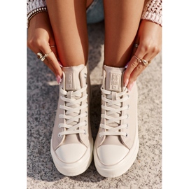 Zapatillas Deportivas de Mujer con Aislamiento en Piel Ecológica Rosa Big Star OO274933 rosado 5